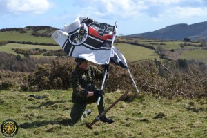 Changing of the flags
